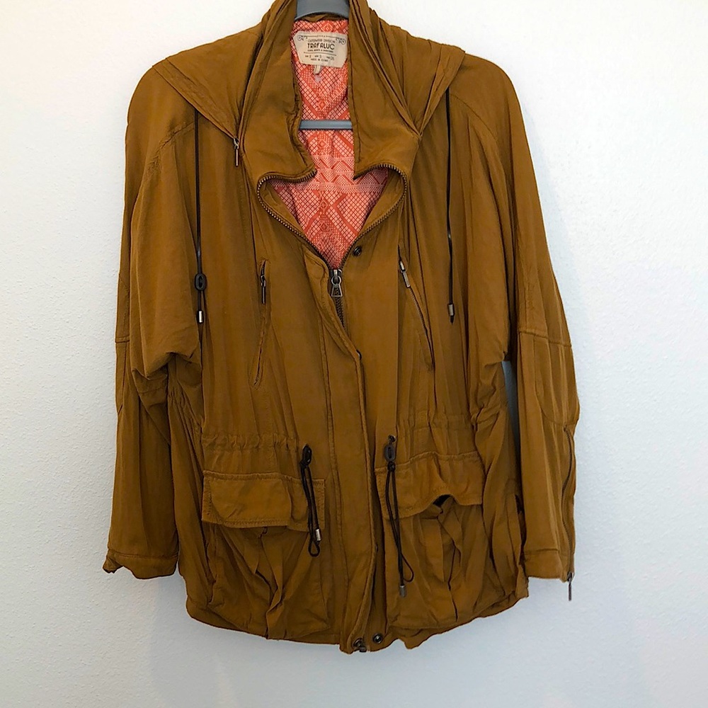 Zara Rust Color Utility Jacket - image 1